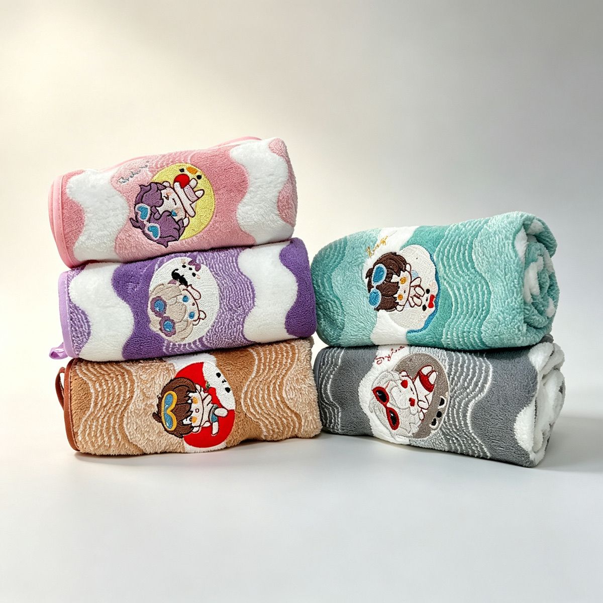 Embroidery Yarn - 애니메이션 러브 앤 딥스페이스 코랄 플리스