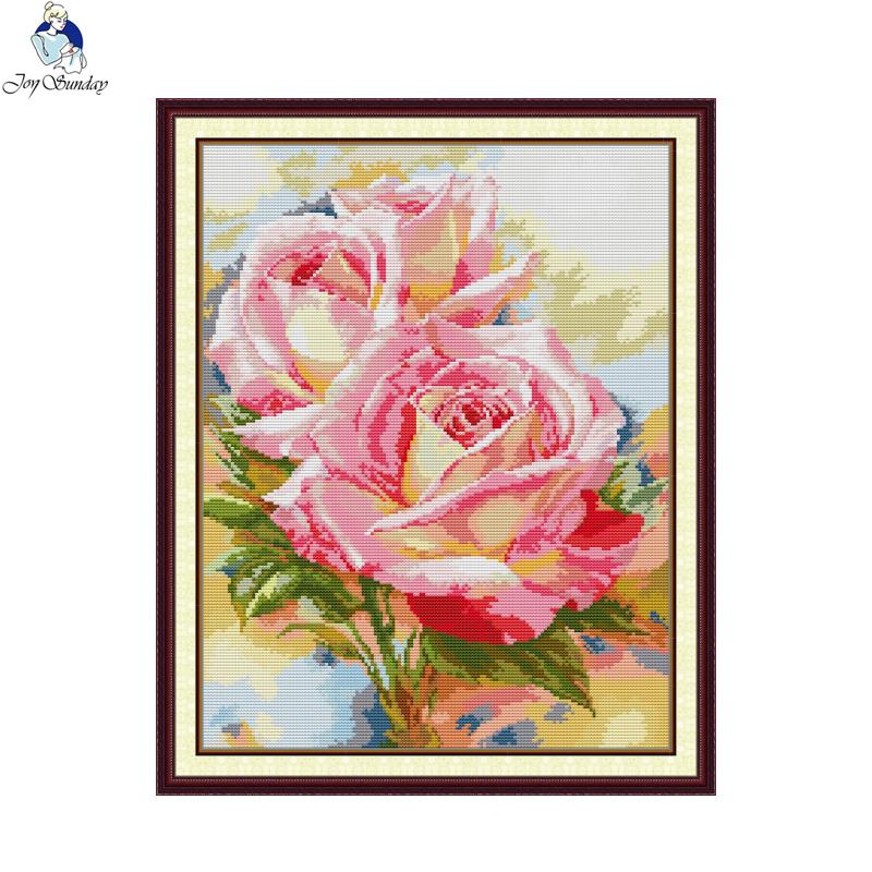 Embroidery Rose Stitch - 조이 선데이 크로스 스티치 키트 DIY