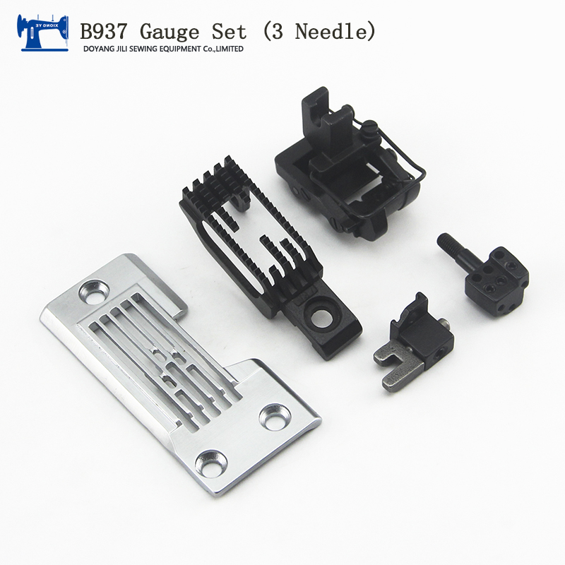 Embroidery Chain Stitch - 브라더 B937/927 산업용 3침 오프더암 더블