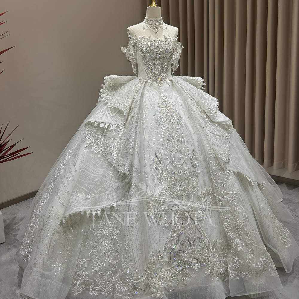 Robes De Mariée Sur Mesure Swe - Embroidery Organza 리뷰 및 가격