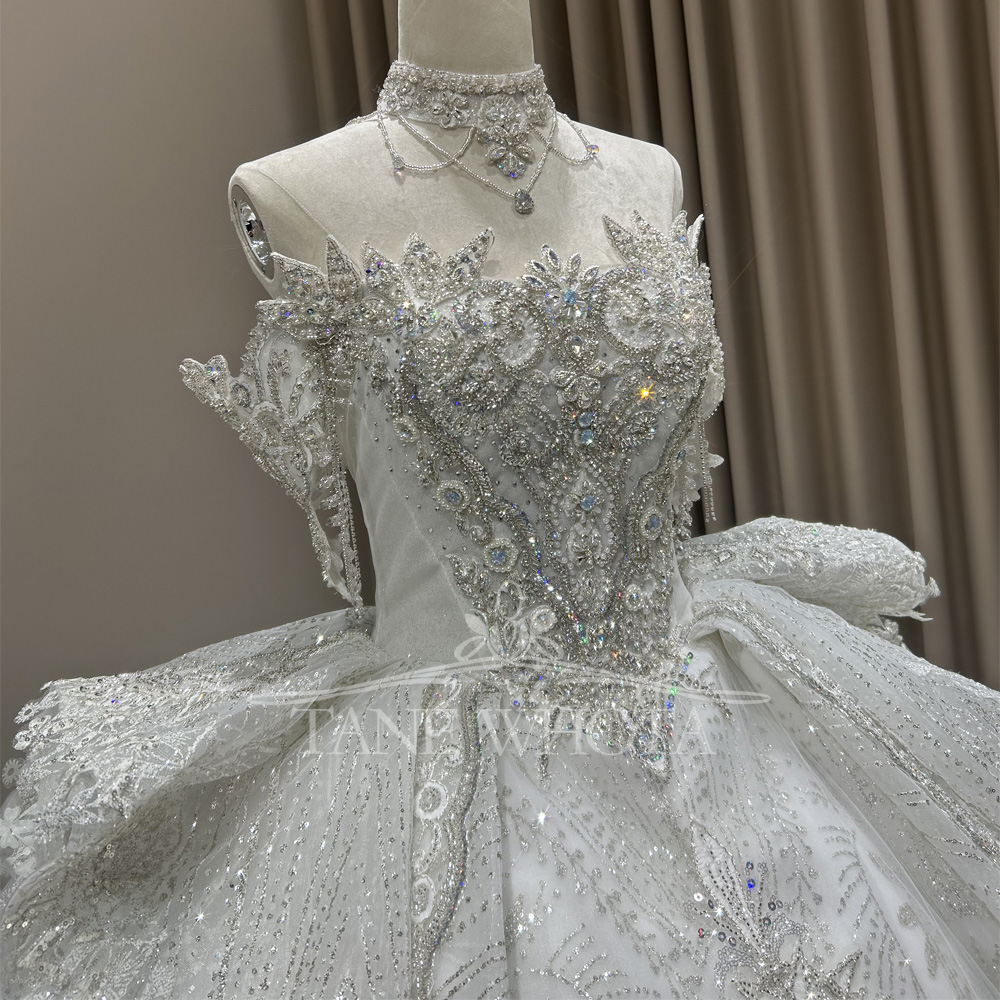Robes De Mariée Sur Mesure Swe - Embroidery Organza 리뷰 및 가격
