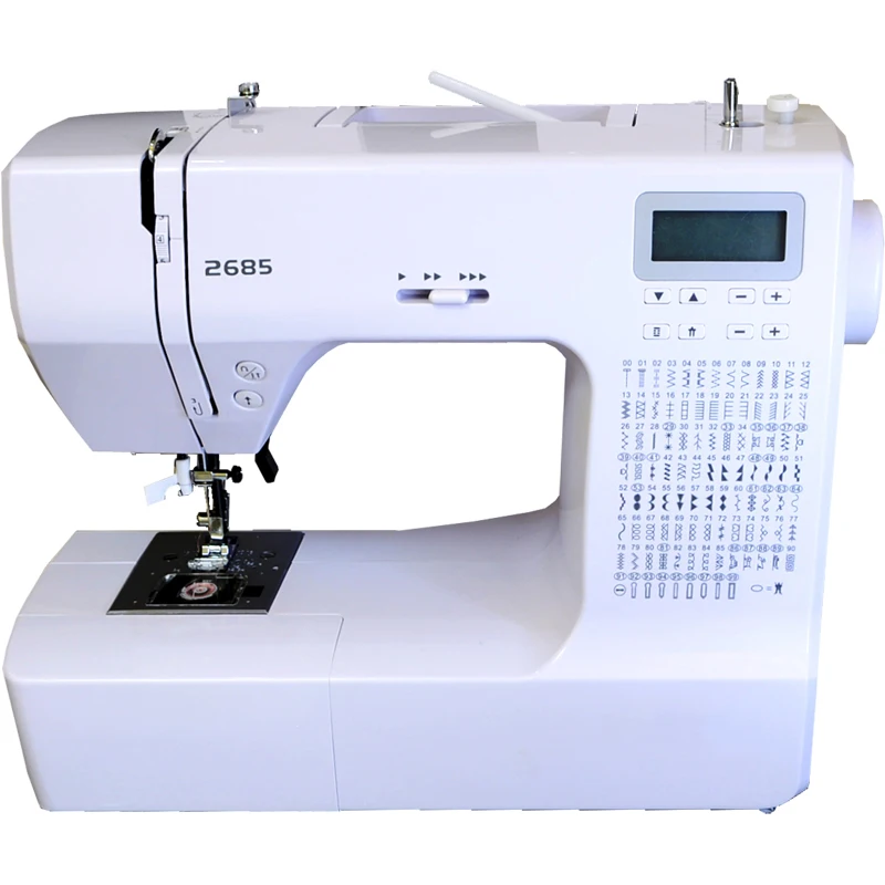 1PC 가정용 전기 LCD 디스플레이 재봉틀 220V/ - Embroidery Chain Stitch 리뷰 및 가격