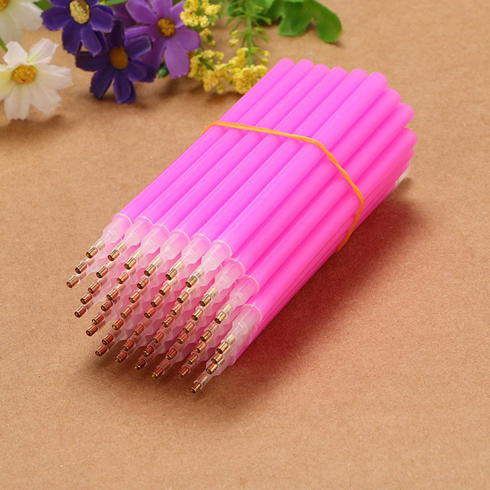 도매 50/100PCS 플라스틱 다이아몬드 페인팅 펜  - Embroidery Needle Pen 리뷰 및 가격