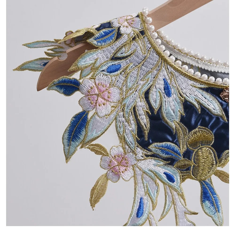 빈티지 치파오 여성 의류 스트리트웨어 민족 스타일 자수 - Embroidery Horse 리뷰 및 가격
