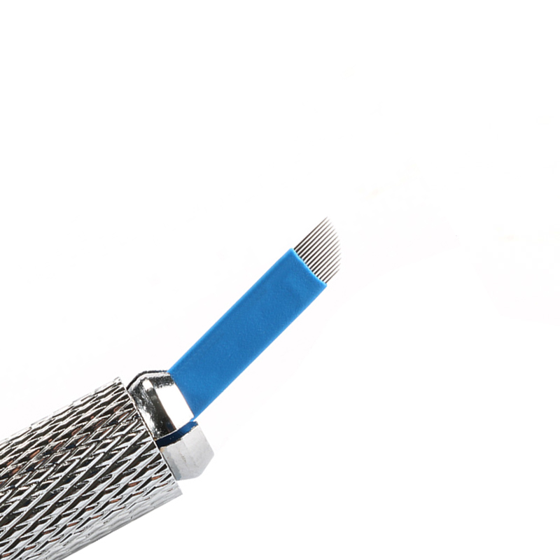0.2mm 50/100PCS 블루 블레이드 문신 바늘  - Embroidery Needle Pen 리뷰 및 가격