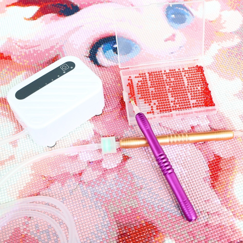 DIY 공예 진공 다이아몬드 페인팅 펜 키트 오래 지속 - Embroidery Needle Pen 리뷰 및 가격