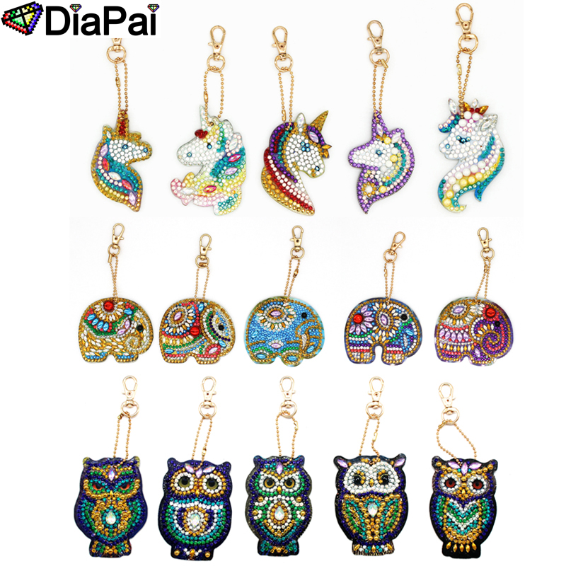 DIAPAI 5D 다이아몬드 페인팅 키 체인 특별 라인 - Embroidery Chain Stitch 리뷰 및 가격