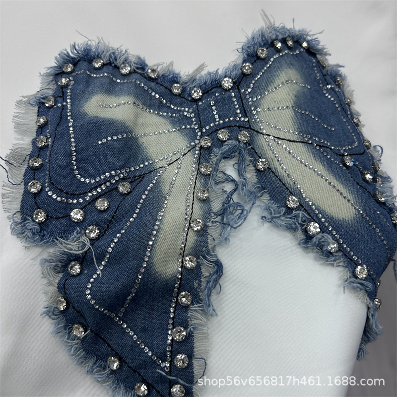 새로운 봄 여름 루즈핏 여성 투피스 세트 자수 나비 화 - Embroidery Blouse 리뷰 및 가격