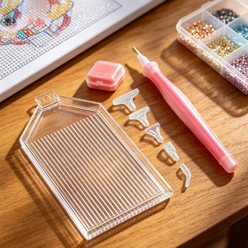 다이아몬드 페인팅 액세서리 펜 트레이 세트 네일아트 라 - Embroidery Needle Pen 리뷰 및 가격