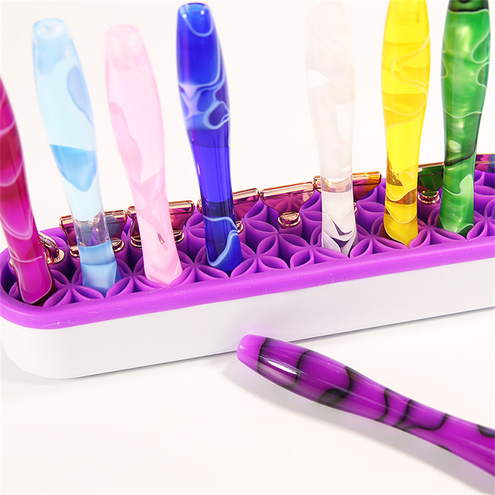 다목적 데스크탑 주최자 실리콘 화장품 보관 상자 5D  - Embroidery Needle Pen 리뷰 및 가격
