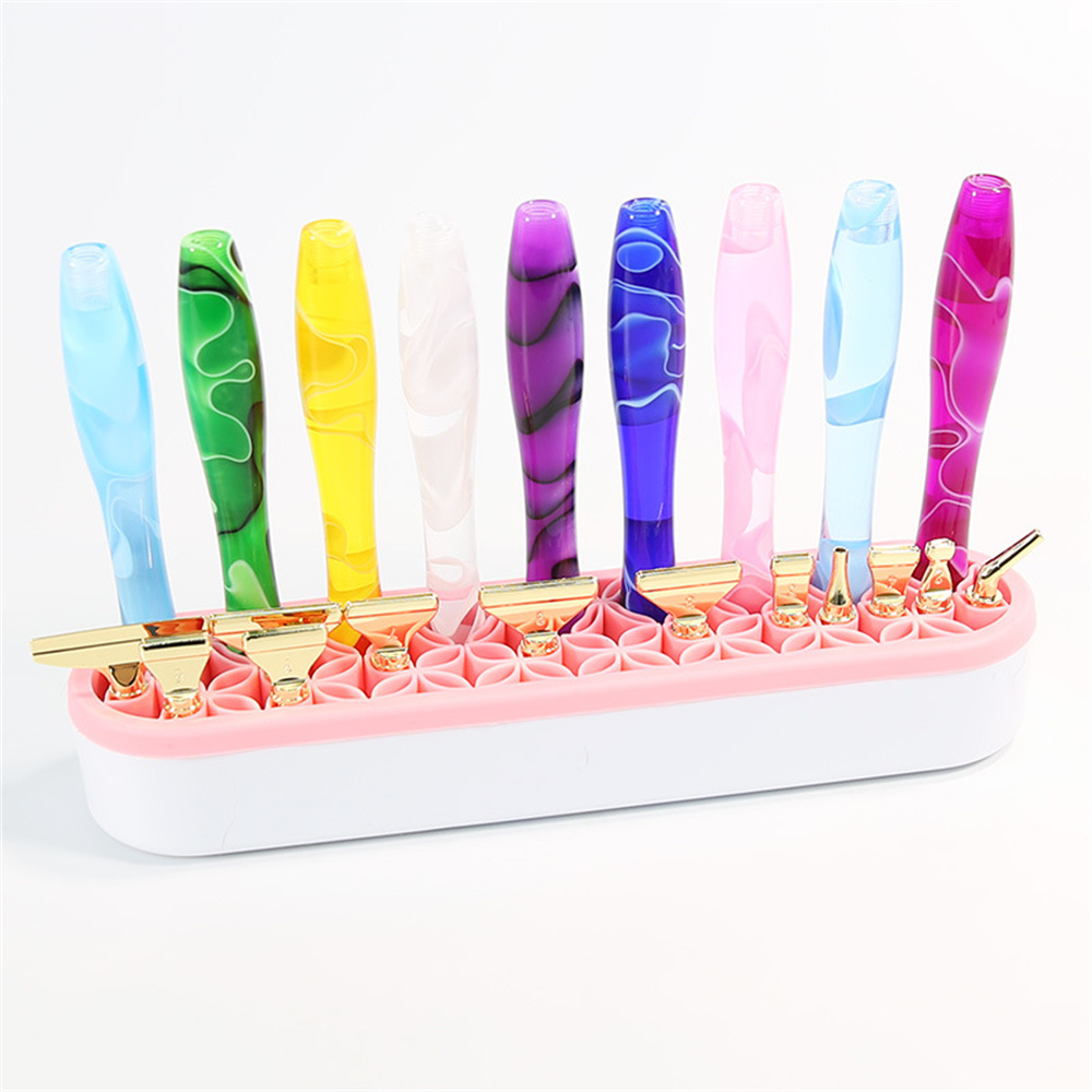 다목적 데스크탑 주최자 실리콘 화장품 보관 상자 5D  - Embroidery Needle Pen 리뷰 및 가격