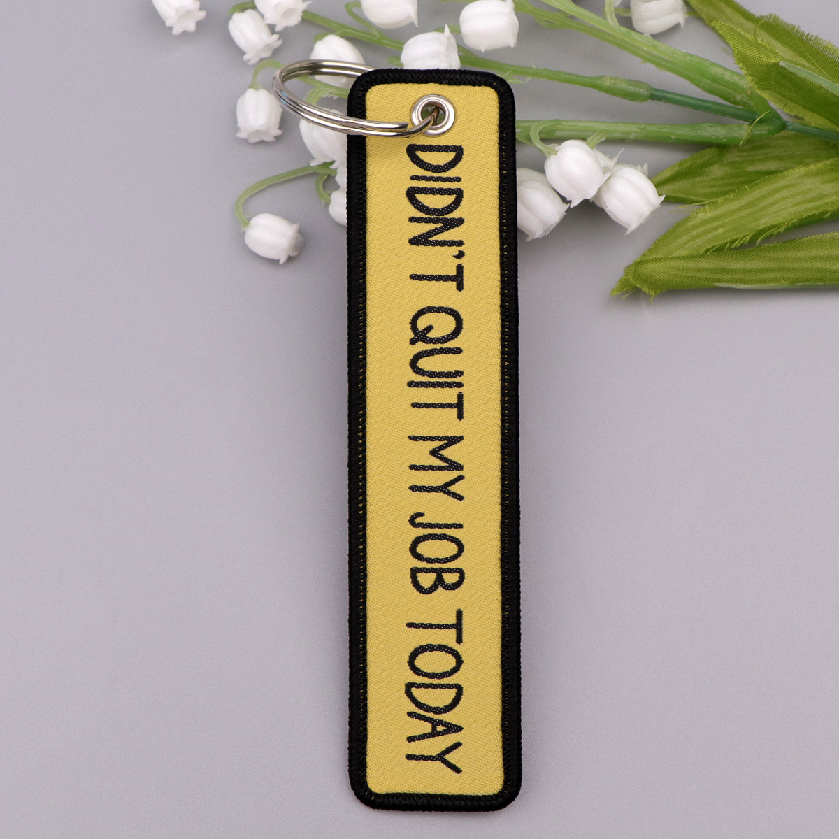 스페인어 명언 오토바이 자폐증 키체인 여성 남성 선물  - Embroidery Quote 리뷰 및 가격