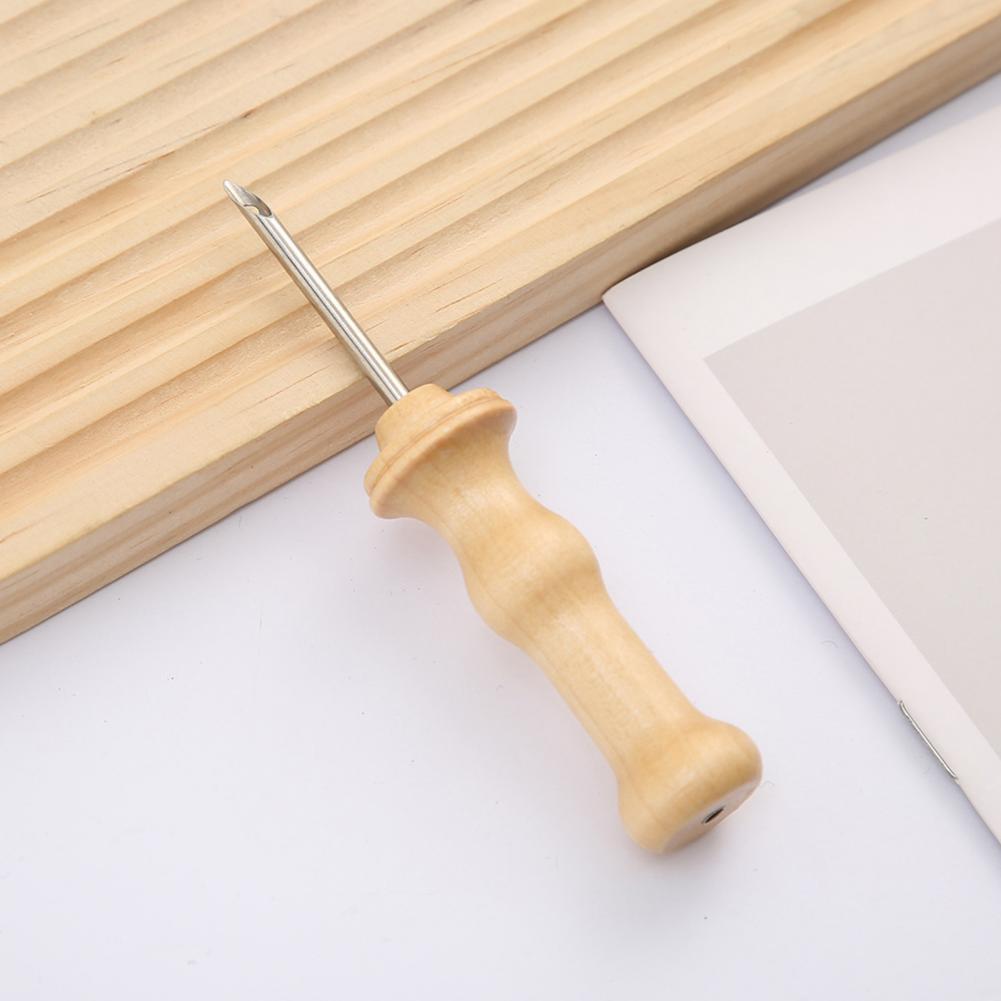 자수 바늘 나무 손잡이 뜨개질 바늘 자수 펀치 바늘 펜 - Embroidery Needle Pen 리뷰 및 가격