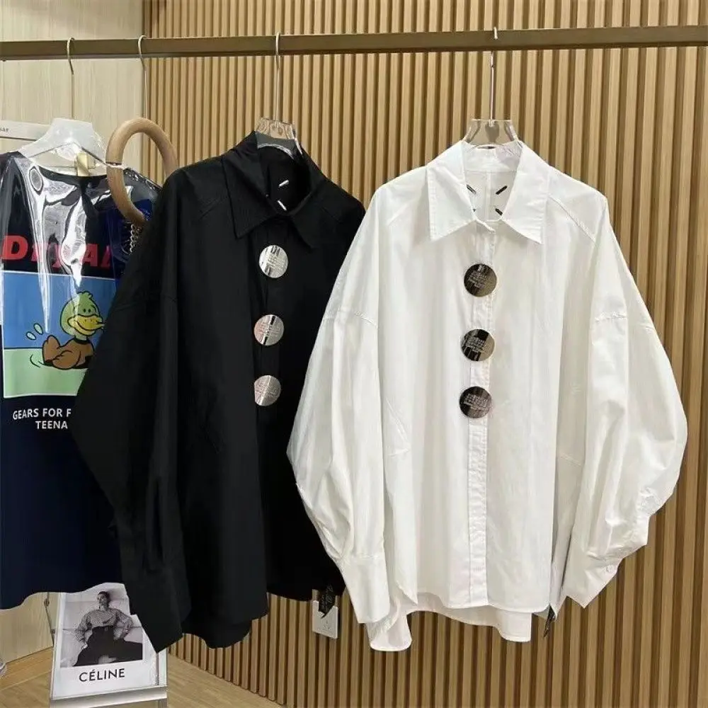 여성용 플러스 사이즈 L-4XL 솔리드 폴로 셔츠, 자 - Embroidery Blouse 리뷰 및 가격