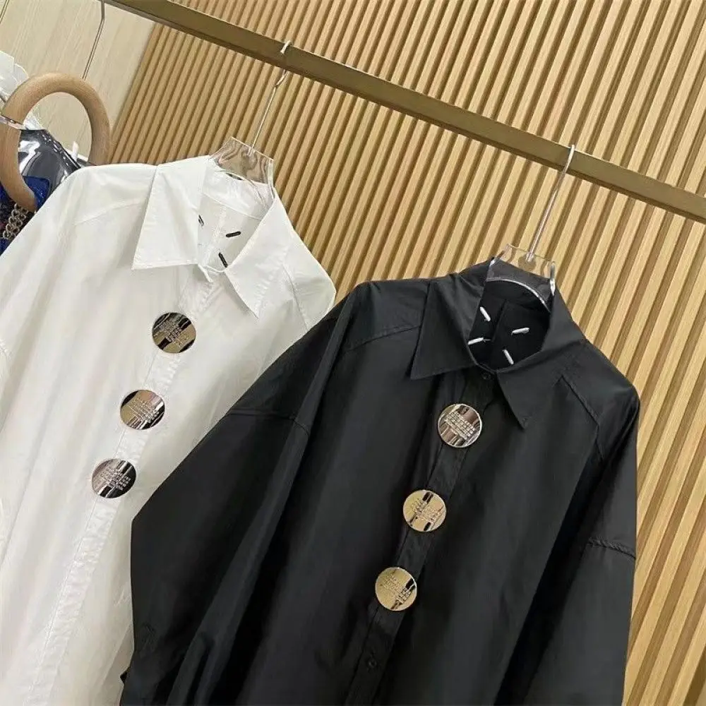 여성용 플러스 사이즈 L-4XL 솔리드 폴로 셔츠, 자 - Embroidery Blouse 리뷰 및 가격
