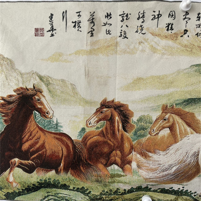 중국 전통 컬러 브로케이드 '즉각적인 성공을 가져다다' - Embroidery Artwork 리뷰 및 가격