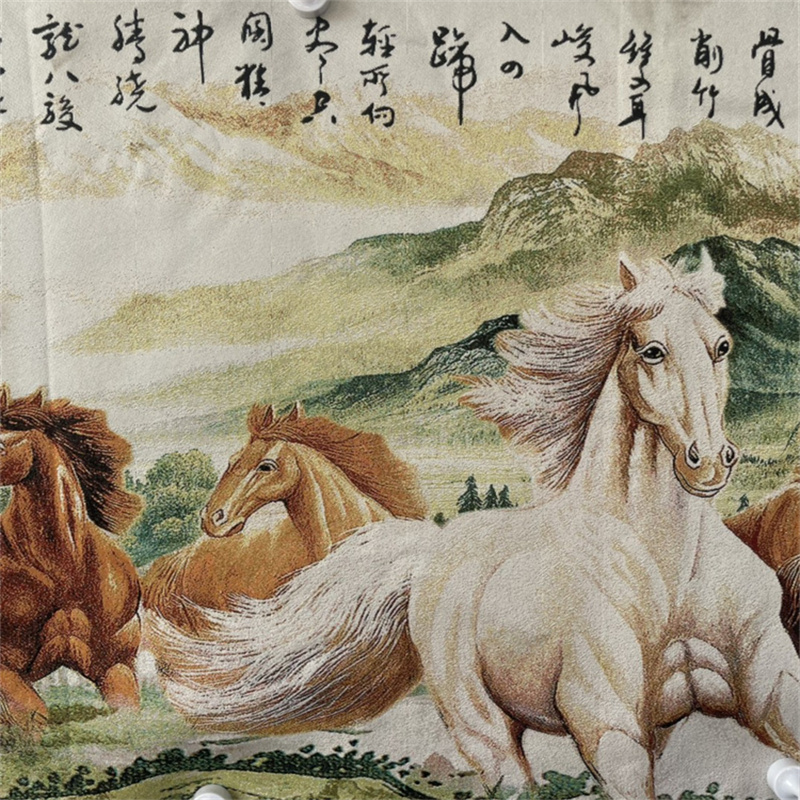 중국 전통 컬러 브로케이드 '즉각적인 성공을 가져다다' - Embroidery Artwork 리뷰 및 가격