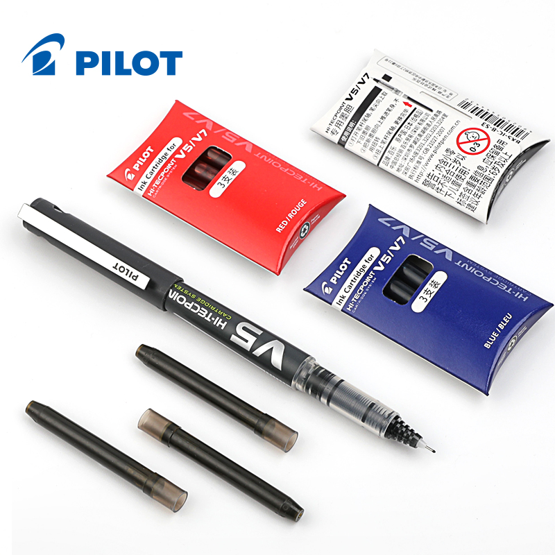 파일럿 IC-50/100 만년필 용 잉크 카트리지 Sn - Pilot Pen V5 리뷰 및 가격