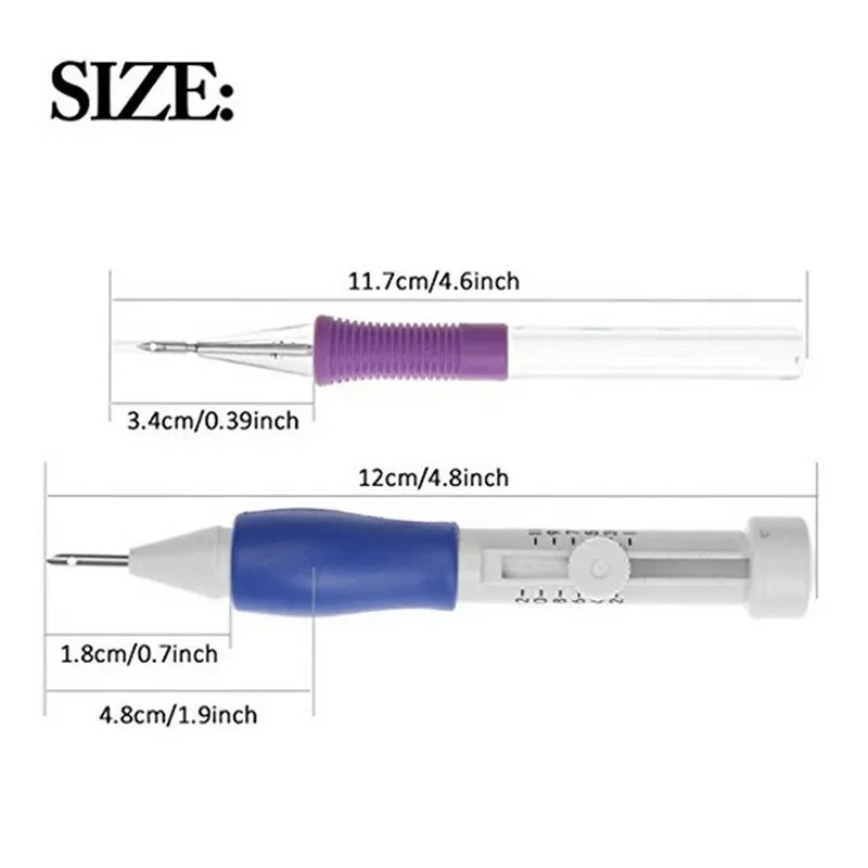 7피스 자수 펀치 니들 바느질 도구 세트 (손뜨개질 및 - Embroidery Needle Pen 리뷰 및 가격