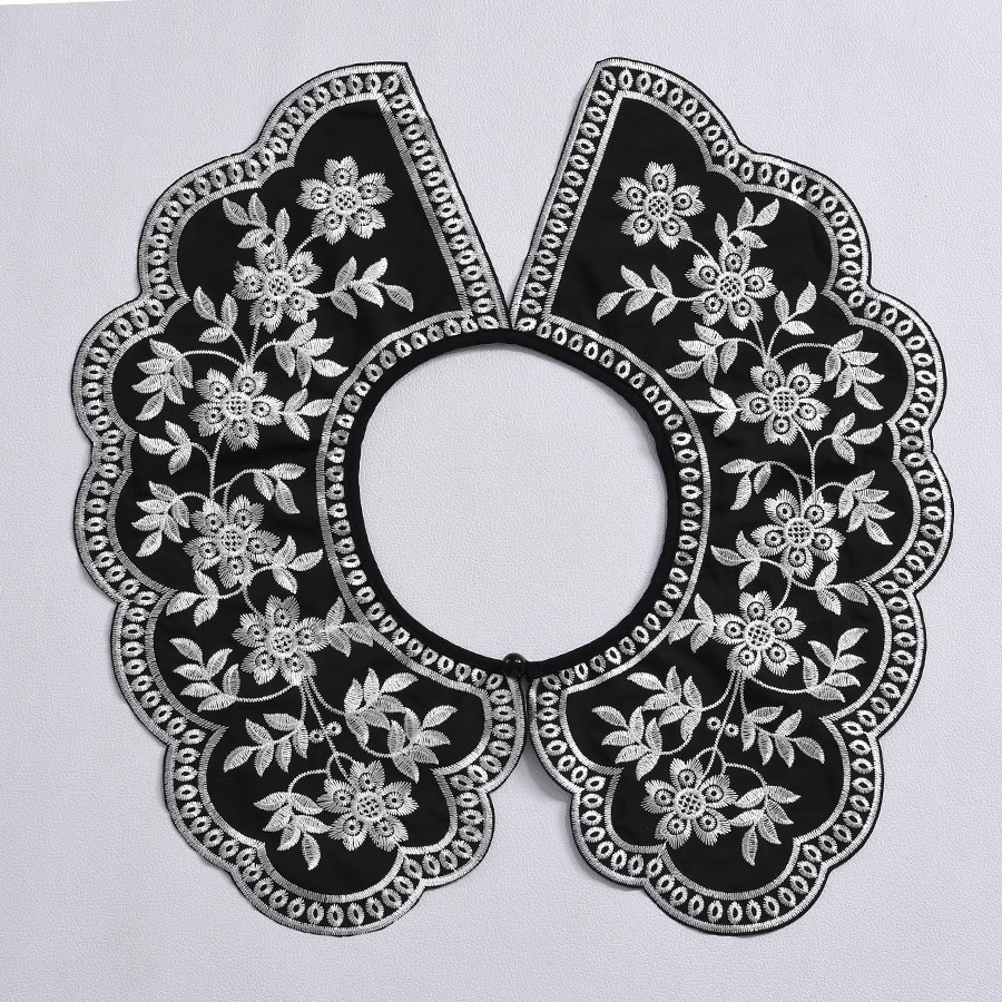 새로운 유럽 스타일 스탠드 셔츠 칼라 패치, 의류 봉제 - Embroidery On Black Shirt 리뷰 및 가격