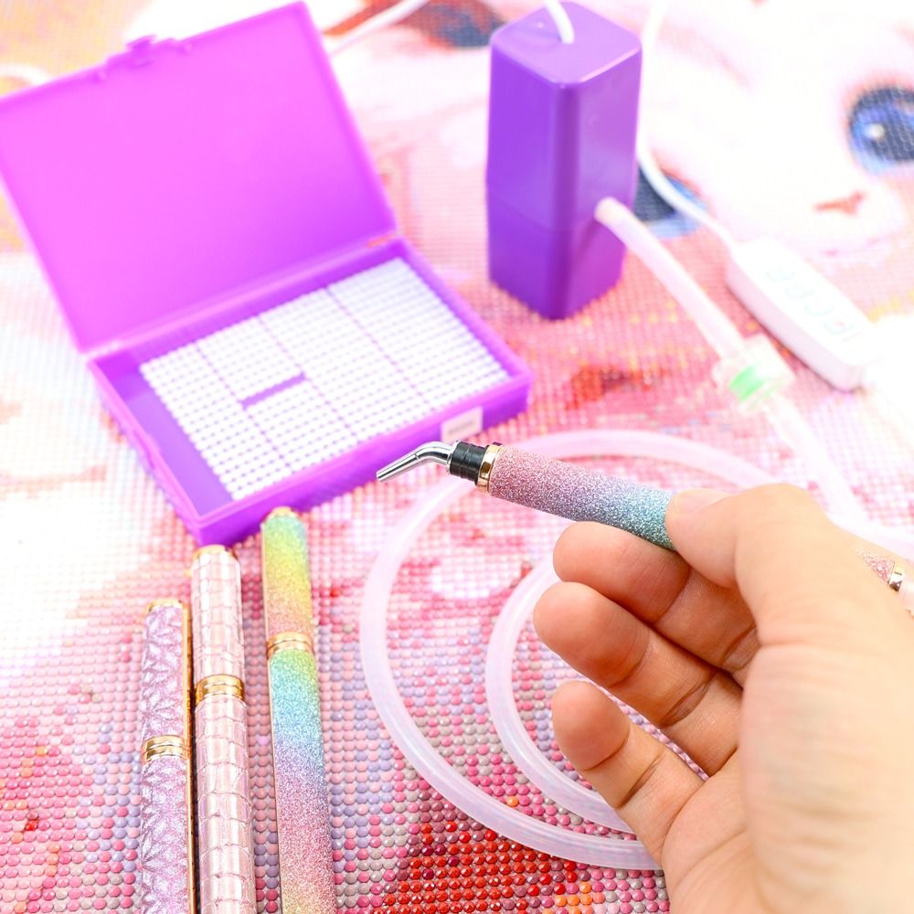 전기 진공 다이아몬드 페인팅 펜 키트 5D 다이아몬드  - Embroidery Needle Pen 리뷰 및 가격